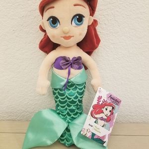 Disney Store 12" Ariel Little Mermaid Animators Co